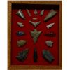 Image 1 : Arrowheads, framed