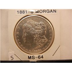 1881-S Morgan Dollar