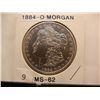 Image 1 : 1884-O Morgan Dollar