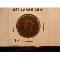 1832 Coronet Head Large Cent