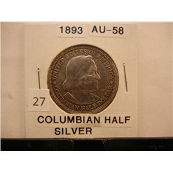 1893 Colombian Exposition Half Dollar