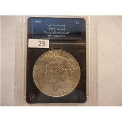1935 Peace Dollar