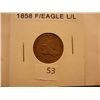 Image 1 : 1858 Flying Eagle Cent Large Letters