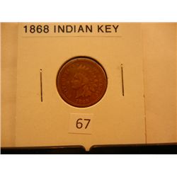1868 Indian Head Cent Key Date