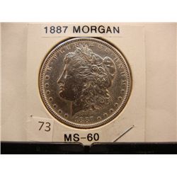 1887 Morgan Dollar