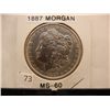 Image 1 : 1887 Morgan Dollar