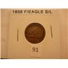 Image 1 : 1858 Flying Eagle Cent Small Letters
