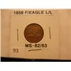 Image 1 : 1858 Flying Eagle Cent Large Letters