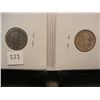 Image 2 : 2- Mercury Dimes 1936-D & 1943-D