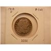 Image 1 : 1908-D Barber Half Dollar