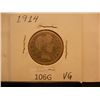 Image 1 : 1914  Barber Quarter