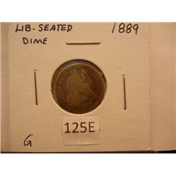 1889 Seated Liberty Dime