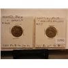 Image 1 : 2-Transit Tokens Seattle Washington