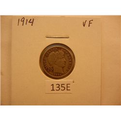 1914 Barber Dime