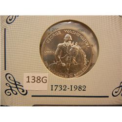 1982 Unc. George Washington 250 Anniversary 90% Silver