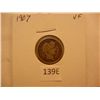 Image 1 : 1907 Barber Dime