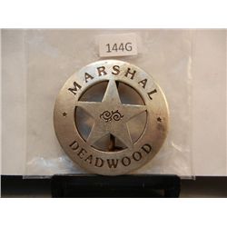 Marshal Deadwood Badge