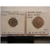 Image 1 : 2-Transit Tokens Mitchell SD & Alco TN