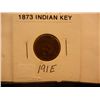 Image 1 : 1873 Indian Head Cent Key Date