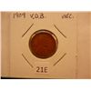 Image 1 : 1909 VDB Lincoln Wheat Cent