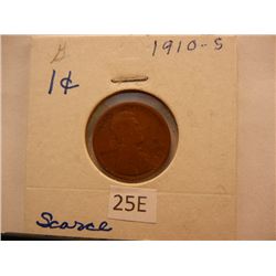 1910-S Lincoln Wheat Cent