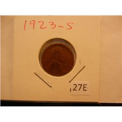3-Lincoln Wheat Cents 1923-S, 1939-D, 1915-D