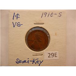 1910-S Lincoln Wheat Cent