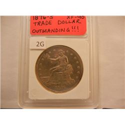 1876-S Trade Dollar XF-40