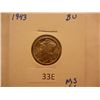 Image 1 : 1943 Mercury Dime BU