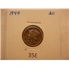 Image 1 : 1944 Mercury Dime BU