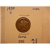 Image 1 : 1939-D Mercury Dime BU