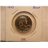 Image 1 : 1963 Proof Franklin Half Dollar