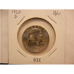 1960-D Franklin Half Dollar