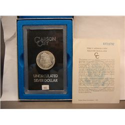 1883 Carson City Morgan City Unc