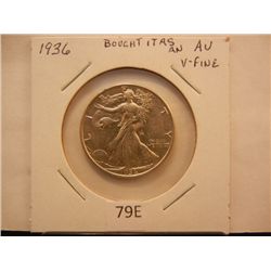 1936 Walking Liberty Half Dollar