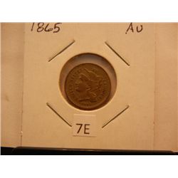 1865 Nickel Three Cent Piece