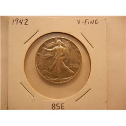 1942 Walking Liberty Half Dollar