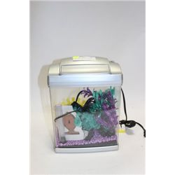 SMALL AQUARIUM W/ SUPPLIES