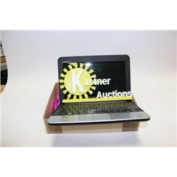 DELL NOTEBOOK W/ CORDS & PINK MOUSE - BLACK