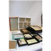 Image 1 : BOX W/ PICTURE FRAMES