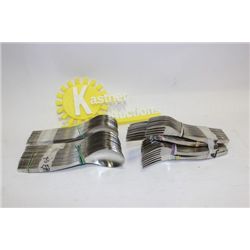 BOX OF SILVERWARE BUNDLES