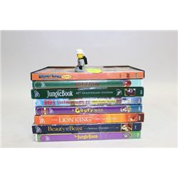 BUNDLE OF 8 DISNEY DVD MOVIES