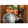 Image 1 : BOX OF COLLECTOR/TOBBACO TINS