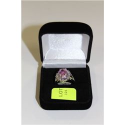 STAMPED 925 SILVER LADIES RING ON CHOICE  SZ 8