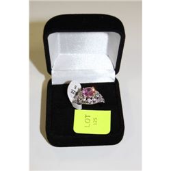 STAMPED 925  SILVER LADIES RING ON CHOICE SZ 8