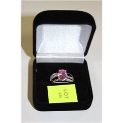 STAMPED 925  SILVER LADIES RING ON CHOICE. SZ 9