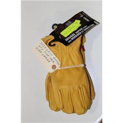BUNDLE OF 5 PAIRS OF DEERSKIN GLOVES (LARGE)