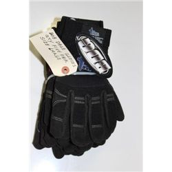 BUNDLE OF 5 PAIRS OF BOB DALES GLOVES (LARGE)