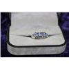 Image 1 : STERLING SILVER TANZANITE RING