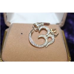 STERLING SILVER RELIGIOUS PENDANT